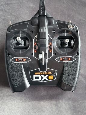 Spektrum DXe Remote Controller in Black with Orange Accents